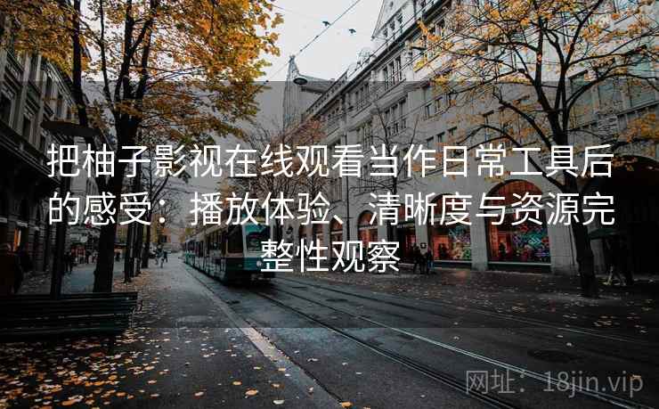 把柚子影视在线观看当作日常工具后的感受：播放体验、清晰度与资源完整性观察